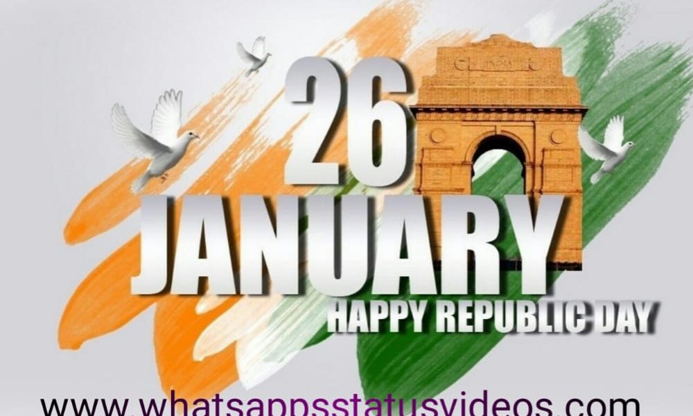 26 January Happy Republic Day Special Whatsapp Status Video