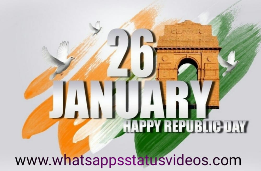 26 January Happy Republic Day Special Whatsapp Status Video