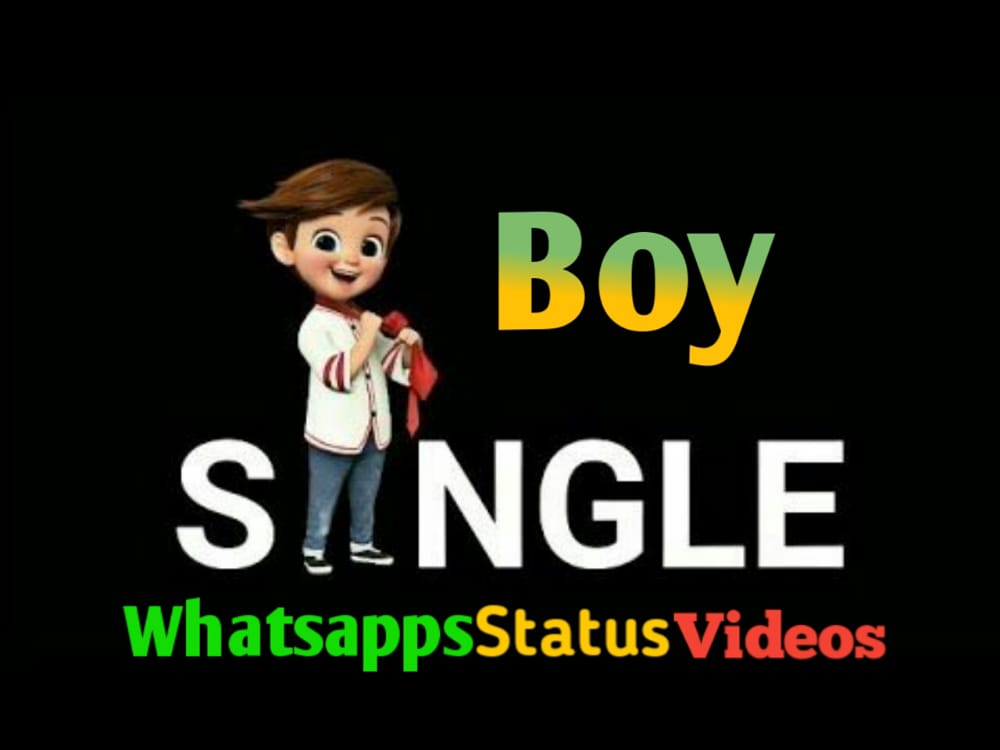 Single Boy Attitude Whatsapp Status Video