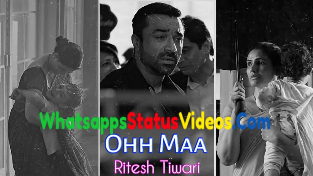 Ohh Maa Ritesh Tiwari Latest New Song Whatsapp Status Video