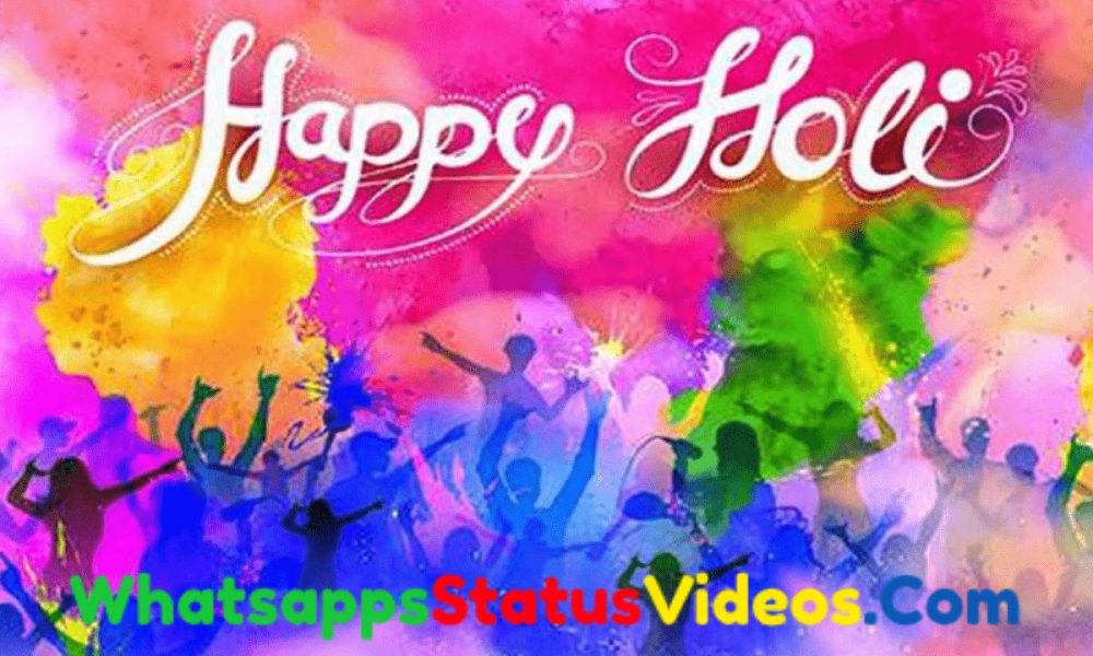 Happy Holi Wishes Special Whatsapp Status Video