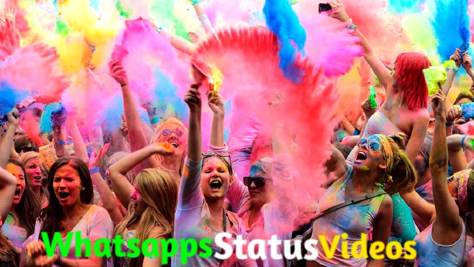 199+ Happy Holi Wishes Whatsapp Status Video Download