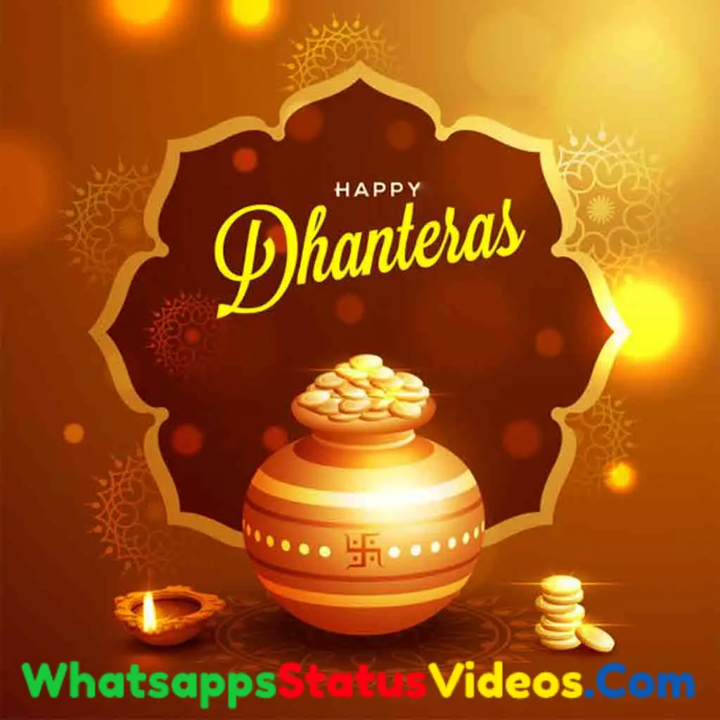 Happy Dhanteras Wishes Special Whatsapp Status Video Download