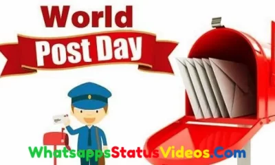 World Post Office Day Special Whatsapp Status Video Download