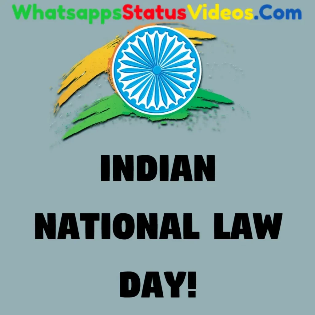 Happy National Law Day Wishes Whatsapp Status Video Download