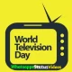 Happy World Television Day Wishes Whatsapp Status Video Download