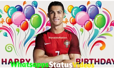 Cristiano Ronaldo Birthday Wishes Whatsapp Status Video Download