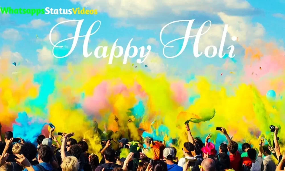 Holi Whatsapp Status Video 30 Second Download