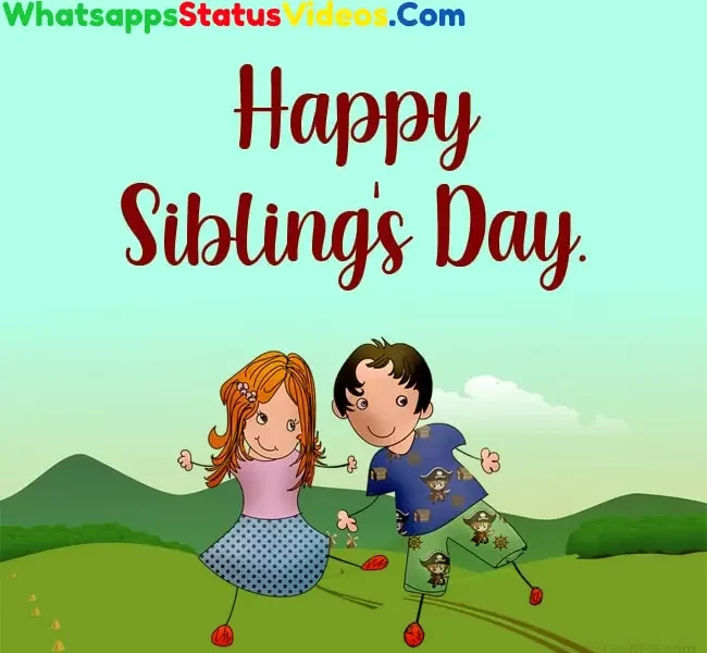 Happy Siblings Day Whatsapp Status Video