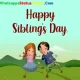 Happy Siblings Day Whatsapp Status Video Download