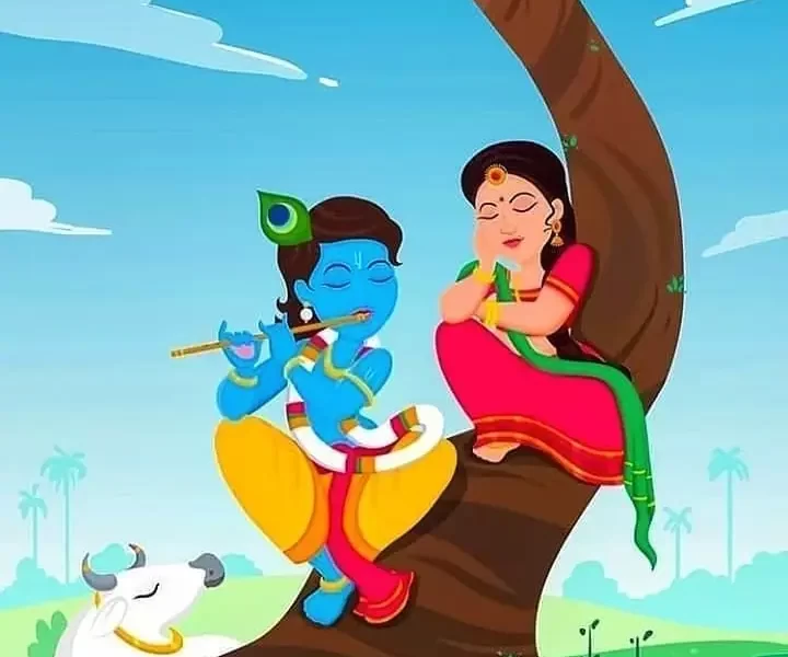 Radha Krishna 4K Full Screen Whatsapp Status Video