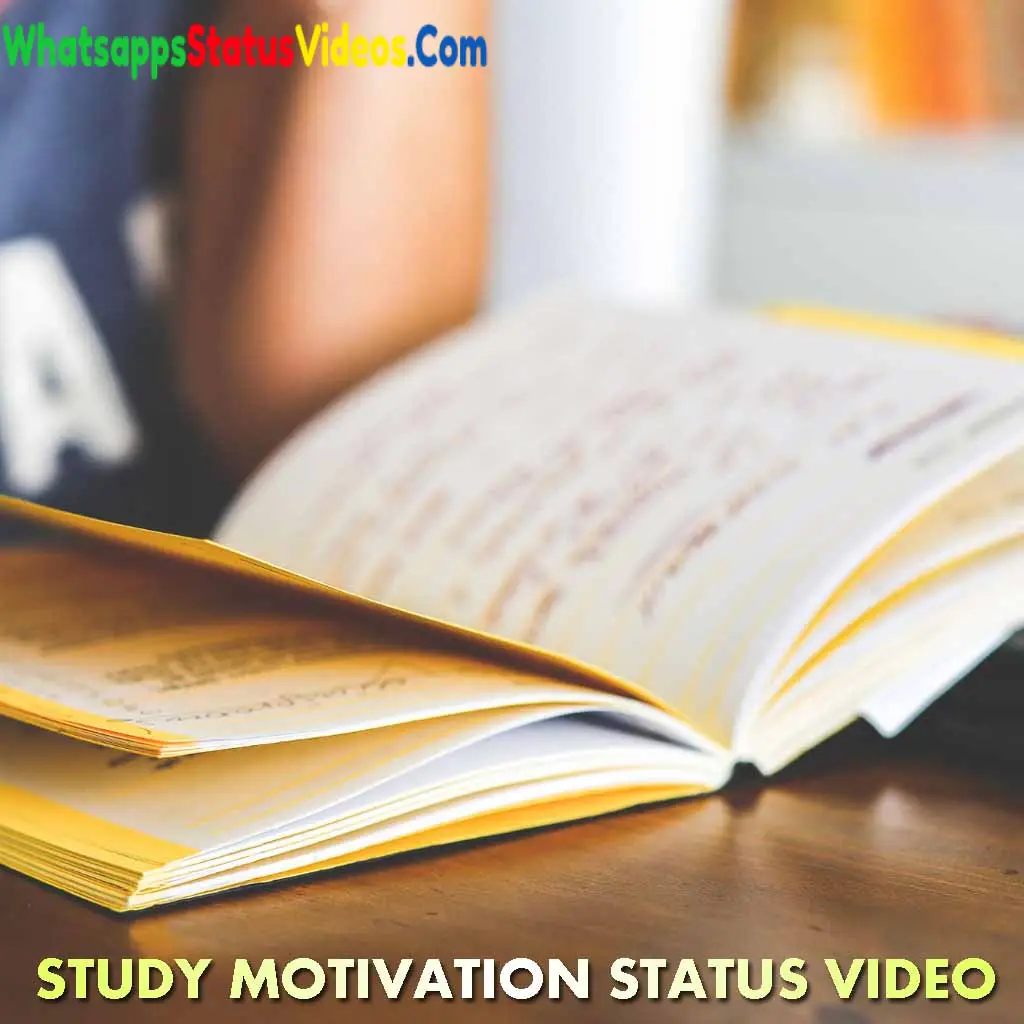 Study Lover 4K Full Screen WhatsApp Status Video Download