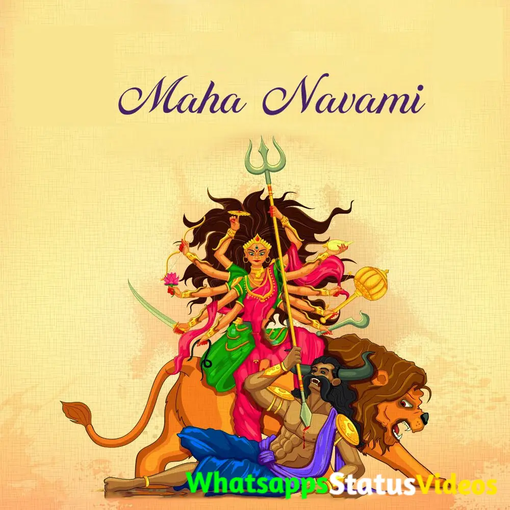 Durga Maha Navami WhatsApp Status Video Download