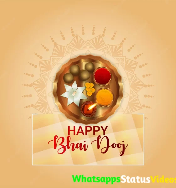 Happy Bhai Dooj 2022 Whatsapp Status Video Download