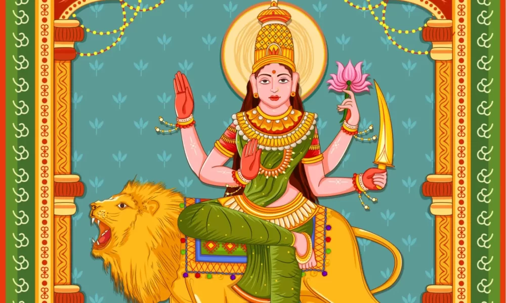 Navratri Day 7 Maa Katyayani Whatsapp Status Video